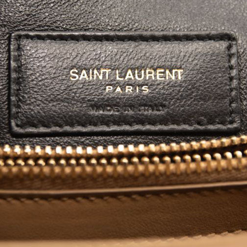 Saint Laurent Small Beige Loulou Shoulder Bag YSL Monogram