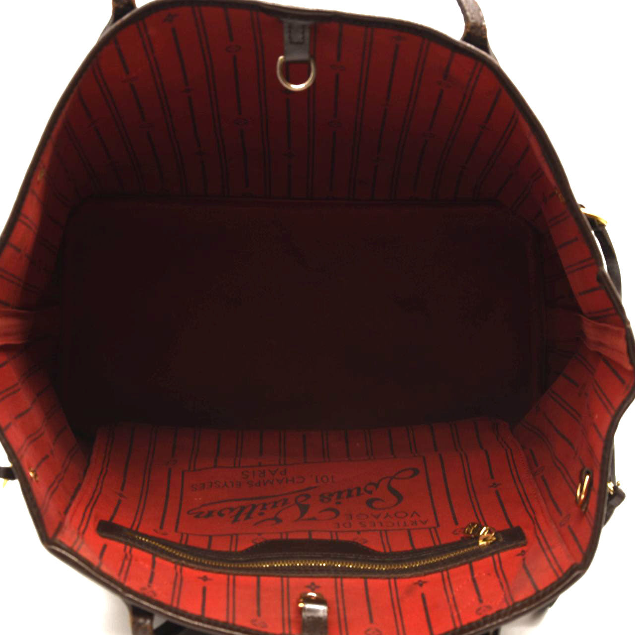 USED LOUIS VUITTON Damier Ebene Neo Neverfull MM