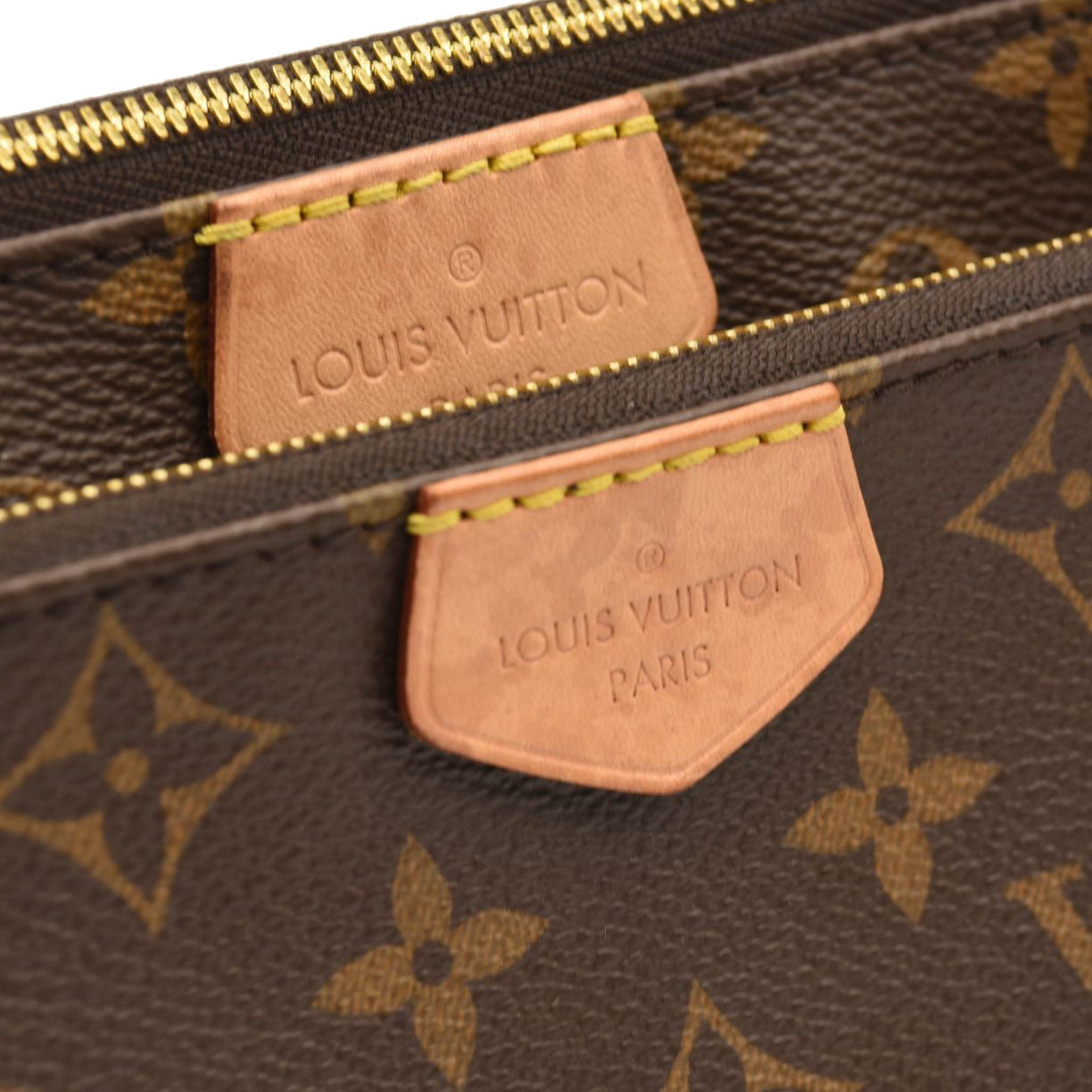 LOUIS VUITTON MONOGRAM MULTI POCHETTE ACCESSORIES ROSE CLAIR