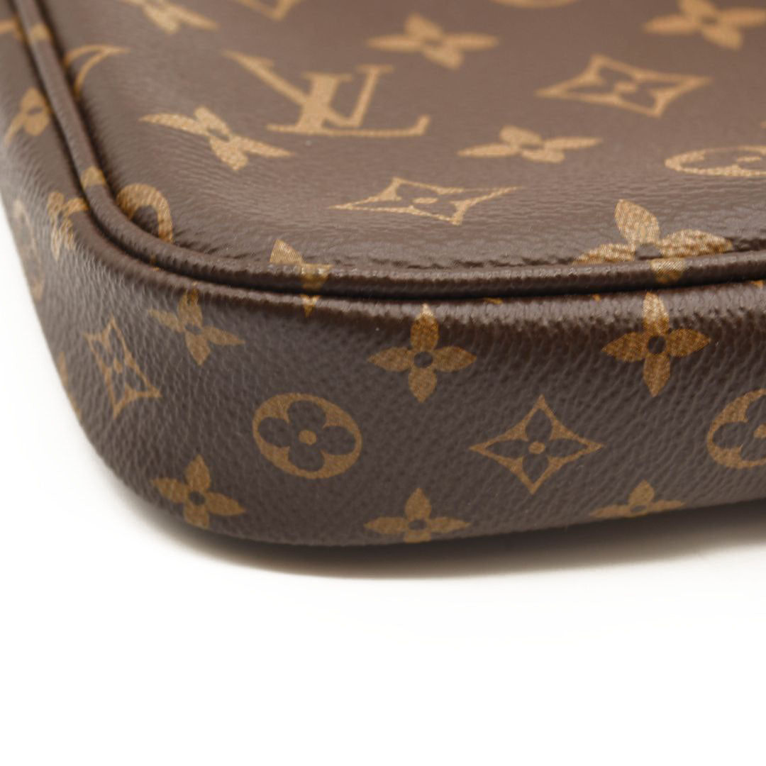 LOUIS VUITTON MONOGRAM MULTI POCHETTE ACCESSORIES ROSE CLAIR