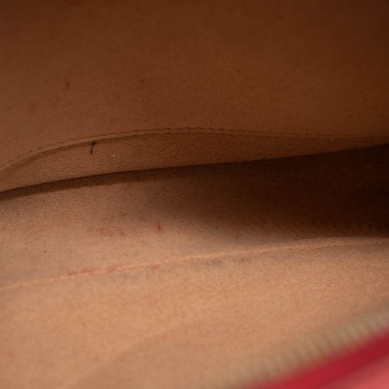 Gucci Calfskin Matelasse Small GG Marmont Chain Shoulder Bag Hibiscus Red