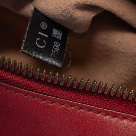 Gucci Calfskin Matelasse Small GG Marmont Chain Shoulder Bag Hibiscus Red