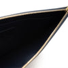 NEW Louis Vuitton Leather Neverfull MM Monoglam Pochette Blue Navy