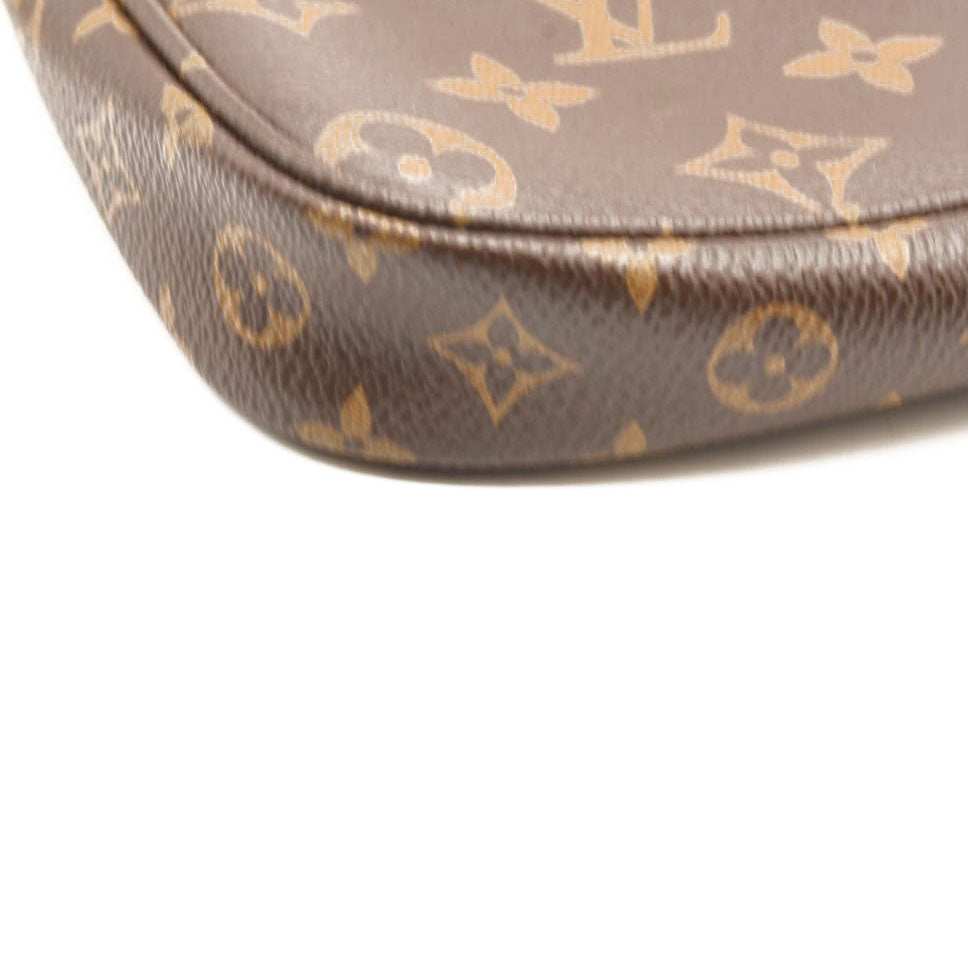 LOUIS VUITTON MONOGRAM MULTI POCHETTE ACCESSORIES ROSE CLAIR