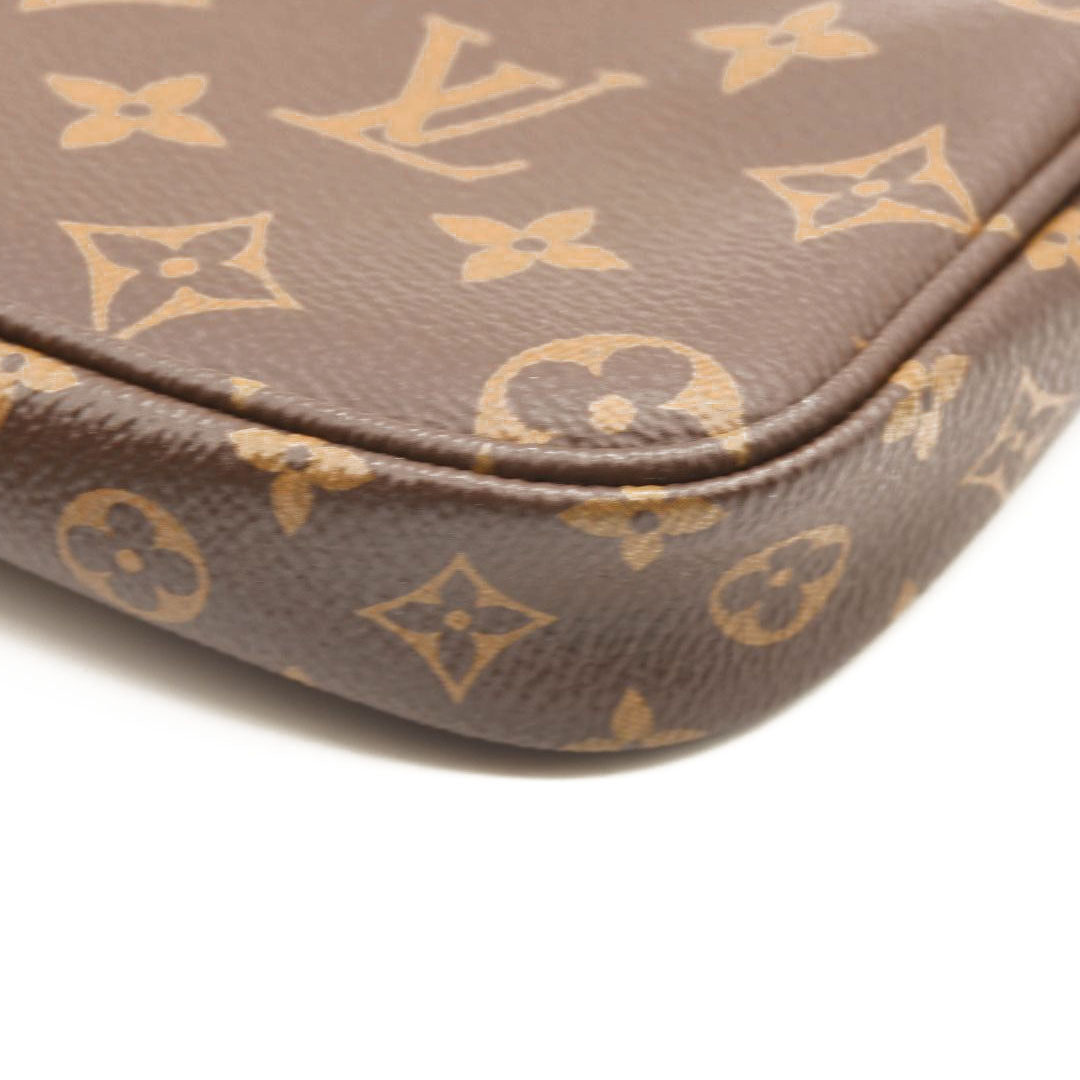 LOUIS VUITTON MONOGRAM MULTI POCHETTE ACCESSORIES ROSE CLAIR