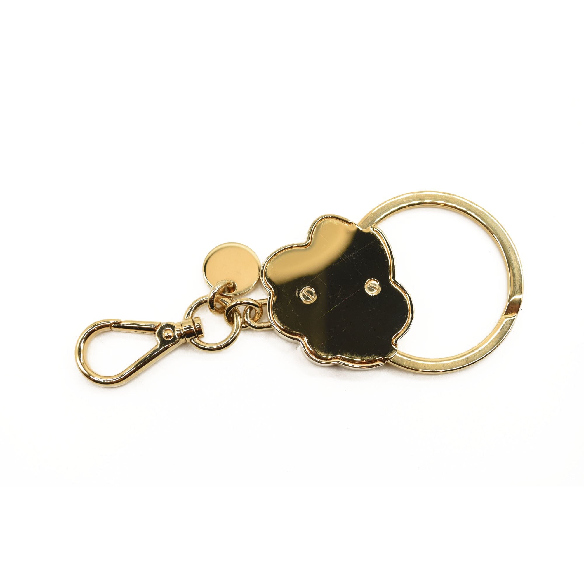 PRADA Flowers Smalto Fuoco Keychain