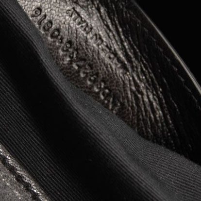 Saint Laurent Sheepskin Matelasse Chevron Monogram Large College Satchel Black