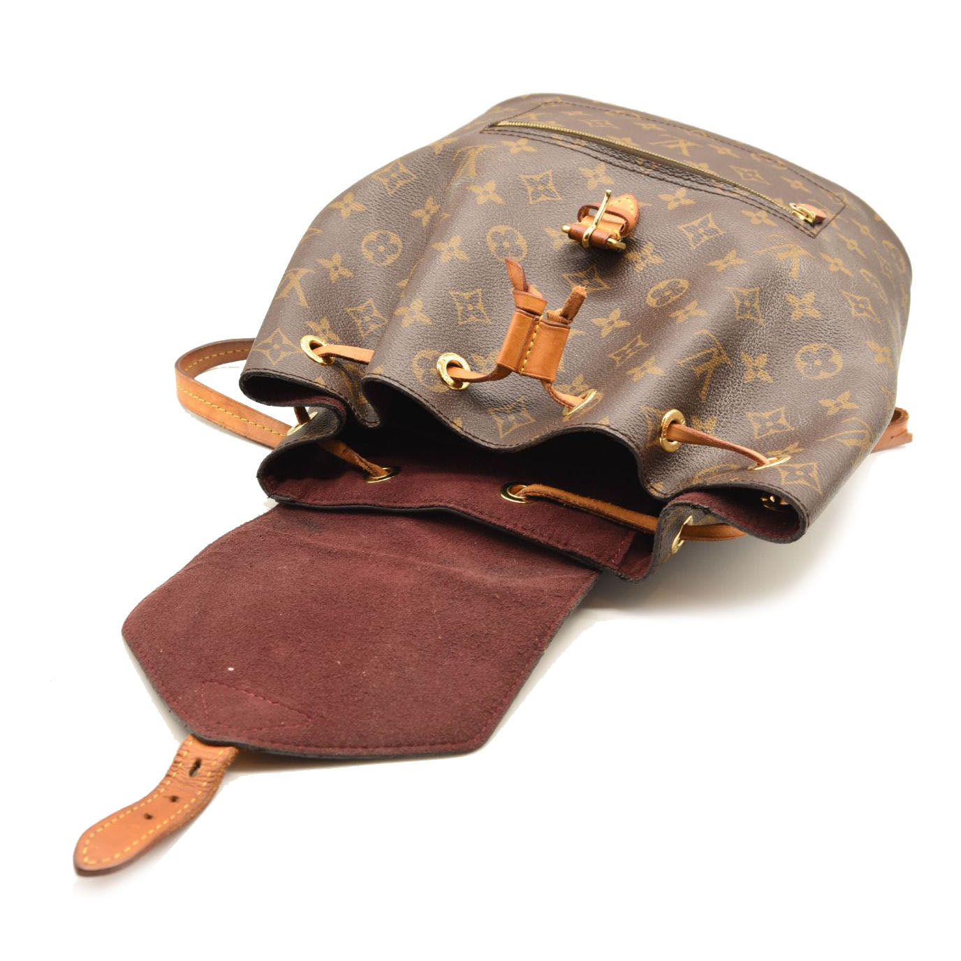 Louis Vuitton Monogram Montsouris NM Backpack in Brown, Women's