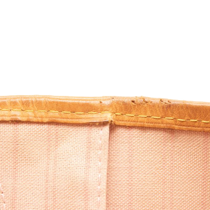 USED Louis Vuitton Damier Azur Neo Neverfull MM Rose Ballerine SR4136