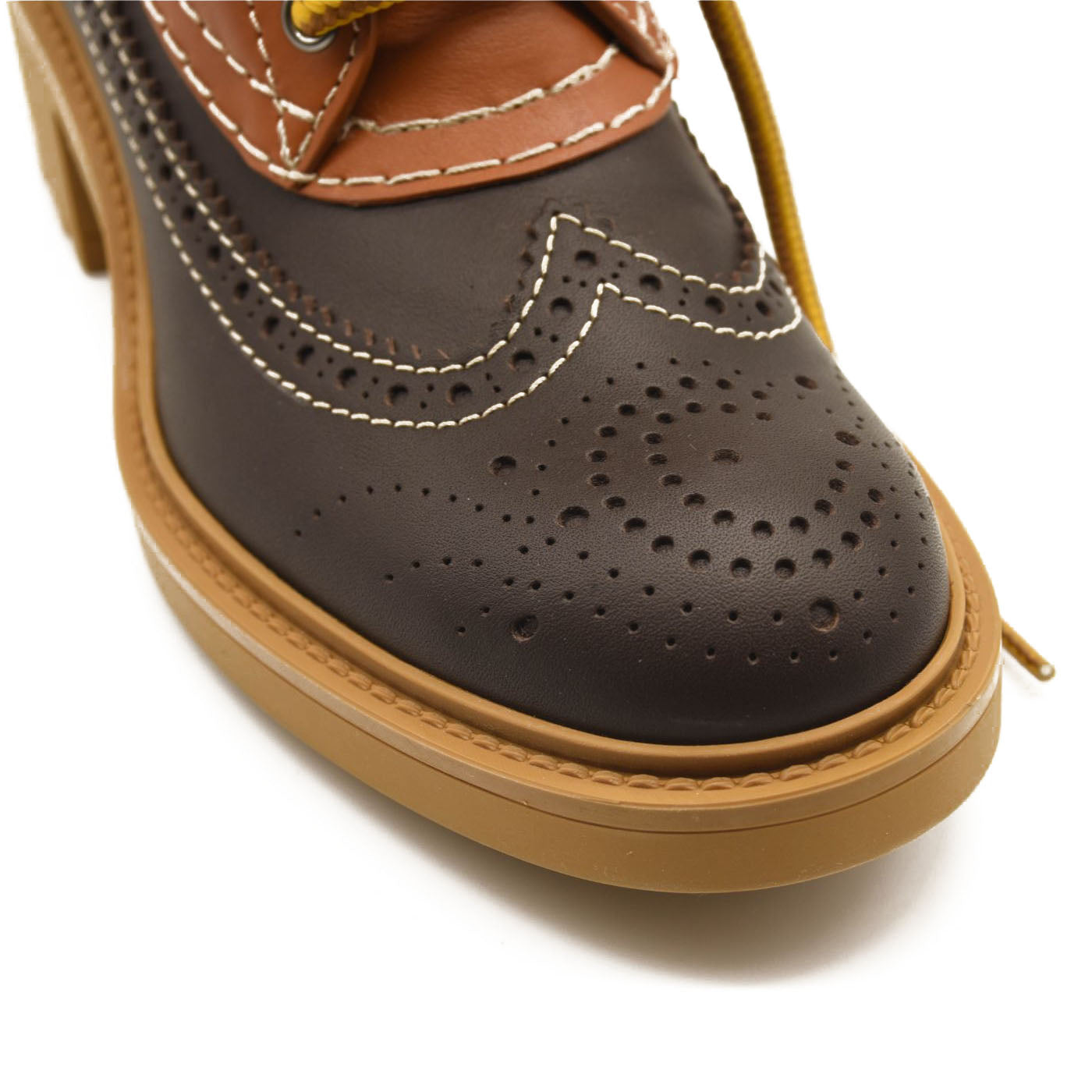 NEW Chloe Franne Bicolour Ankle Boot EU 38