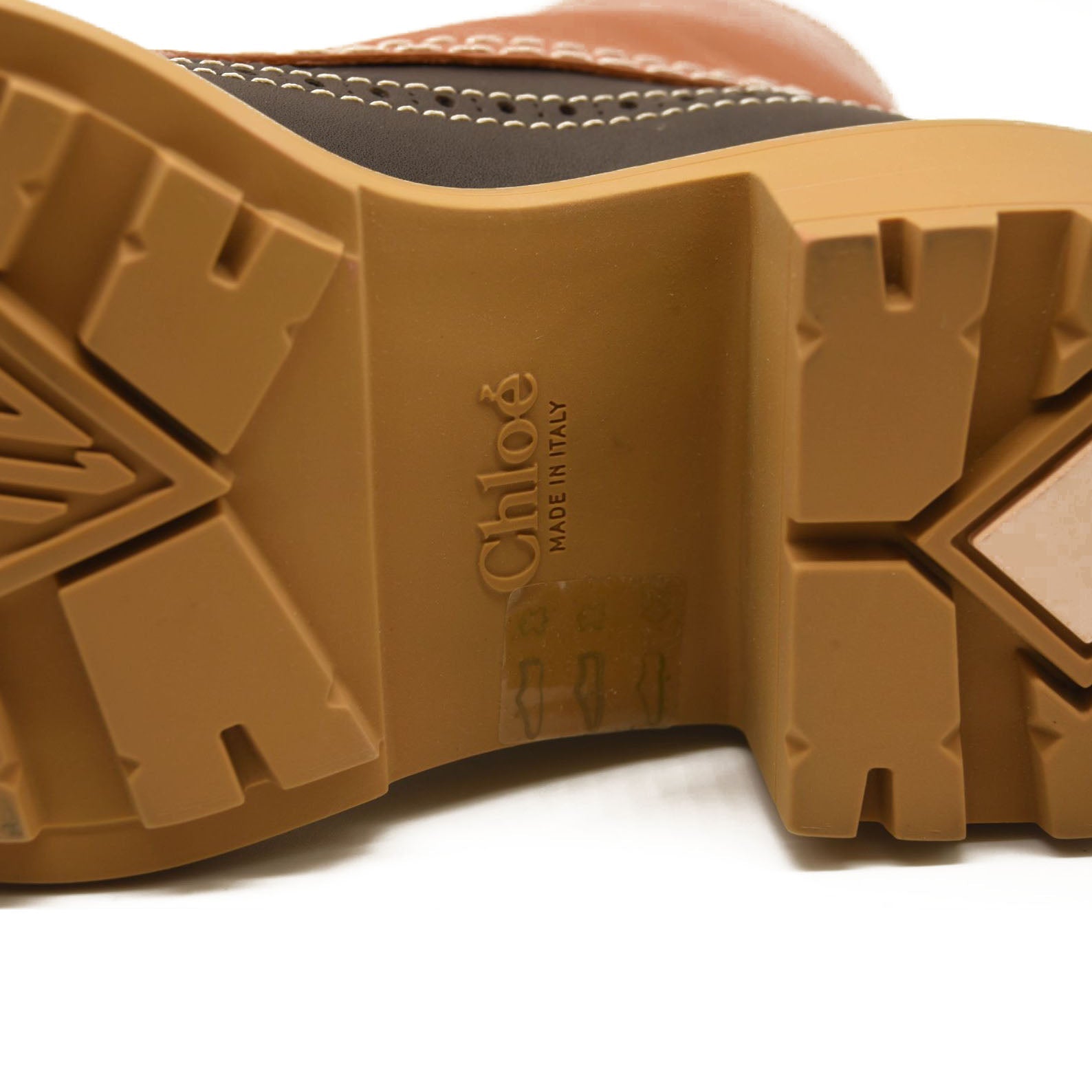 NEW Chloe Franne Bicolour Ankle Boot EU 38