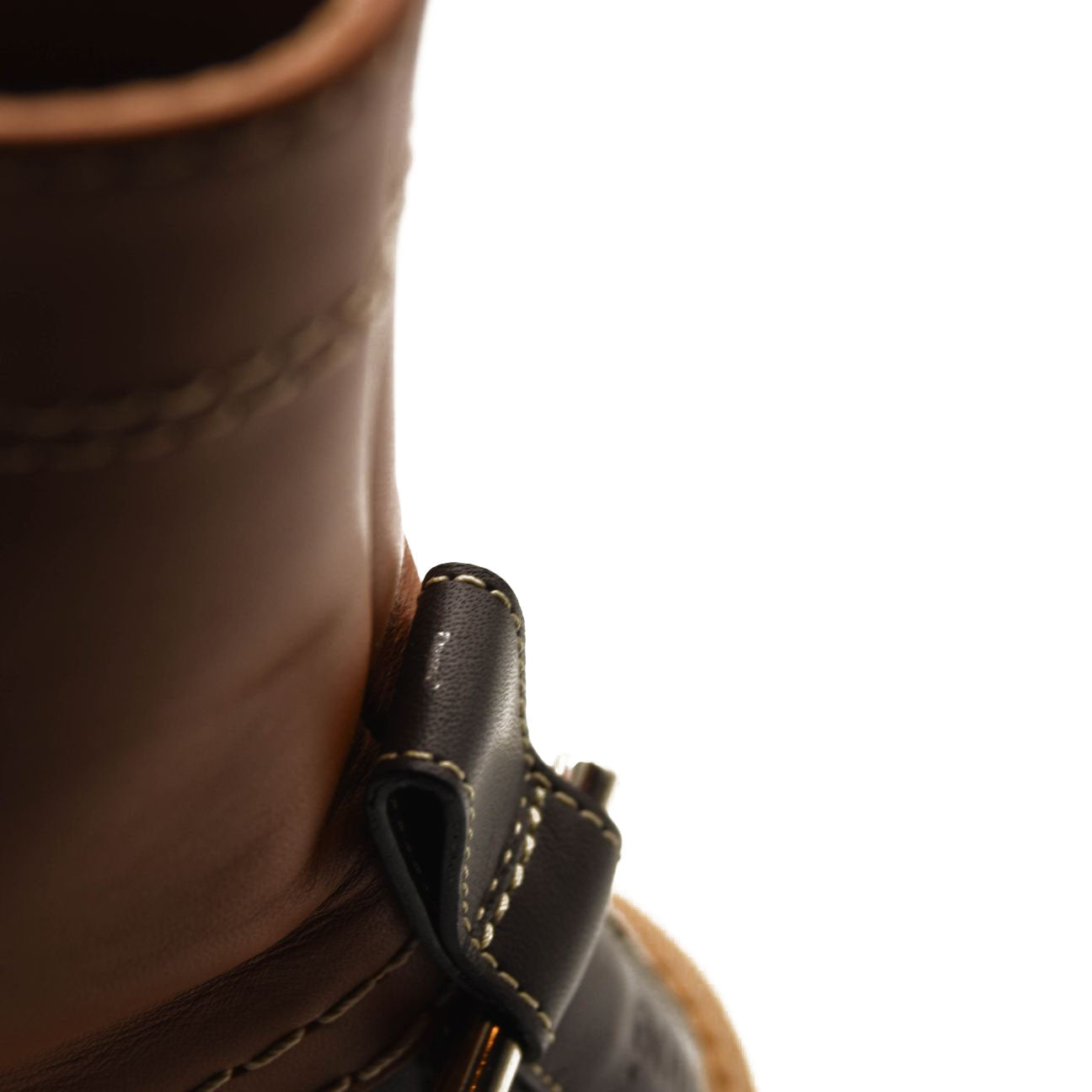 NEW Chloe Franne Bicolour Ankle Boot EU 38