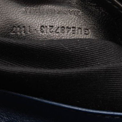 Saint Laurent Matelasse Chevron Monogram Medium College Bag Navy Blue