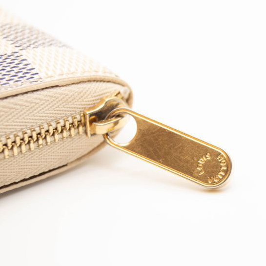 zippy coin purse damier azur