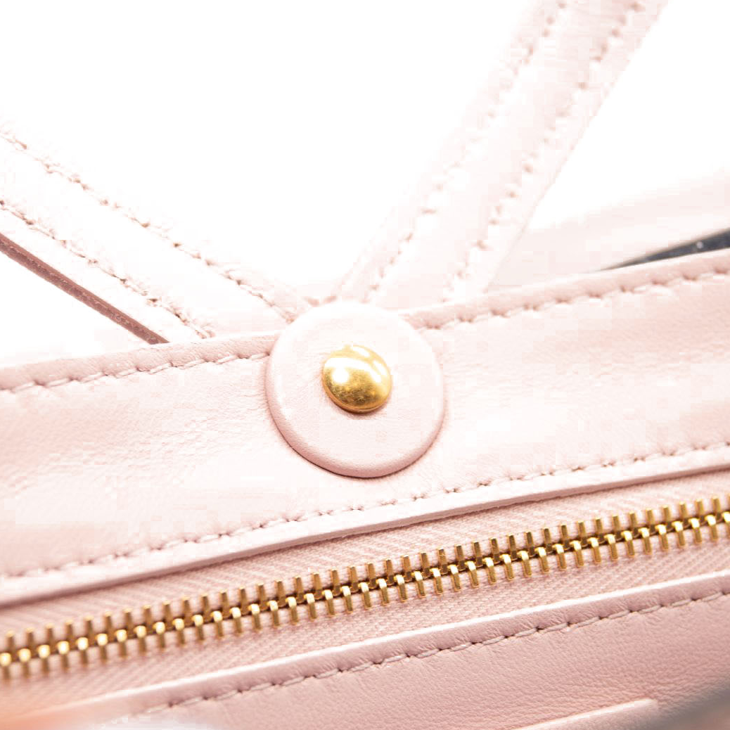 NEW Valentino Roman Stud Transparent Shoulder Bag Pink