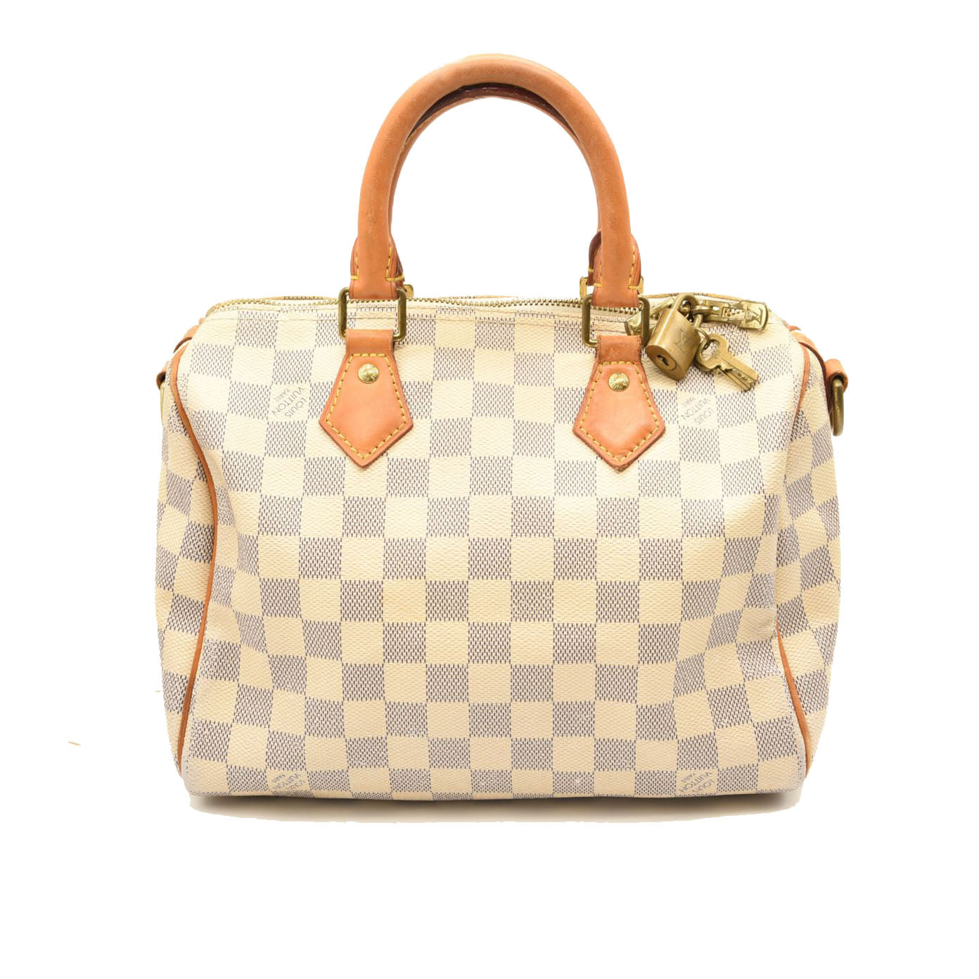 LOUIS VUITTON Damier Azur Speedy Bandouliere 25