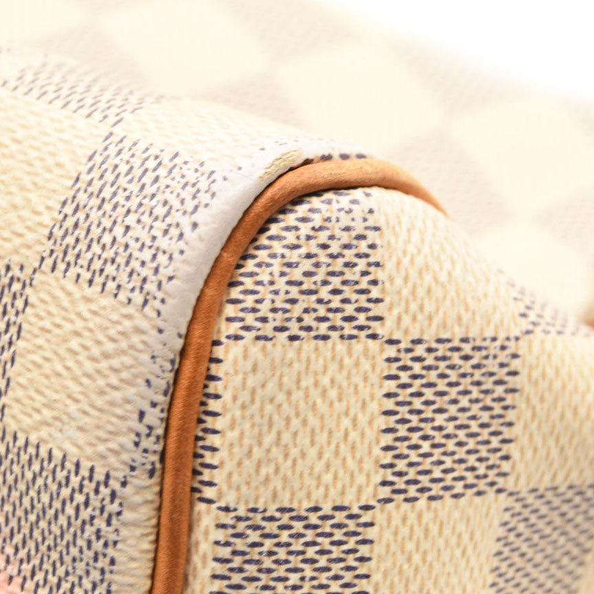 LOUIS VUITTON Damier Azur Speedy Bandouliere 25