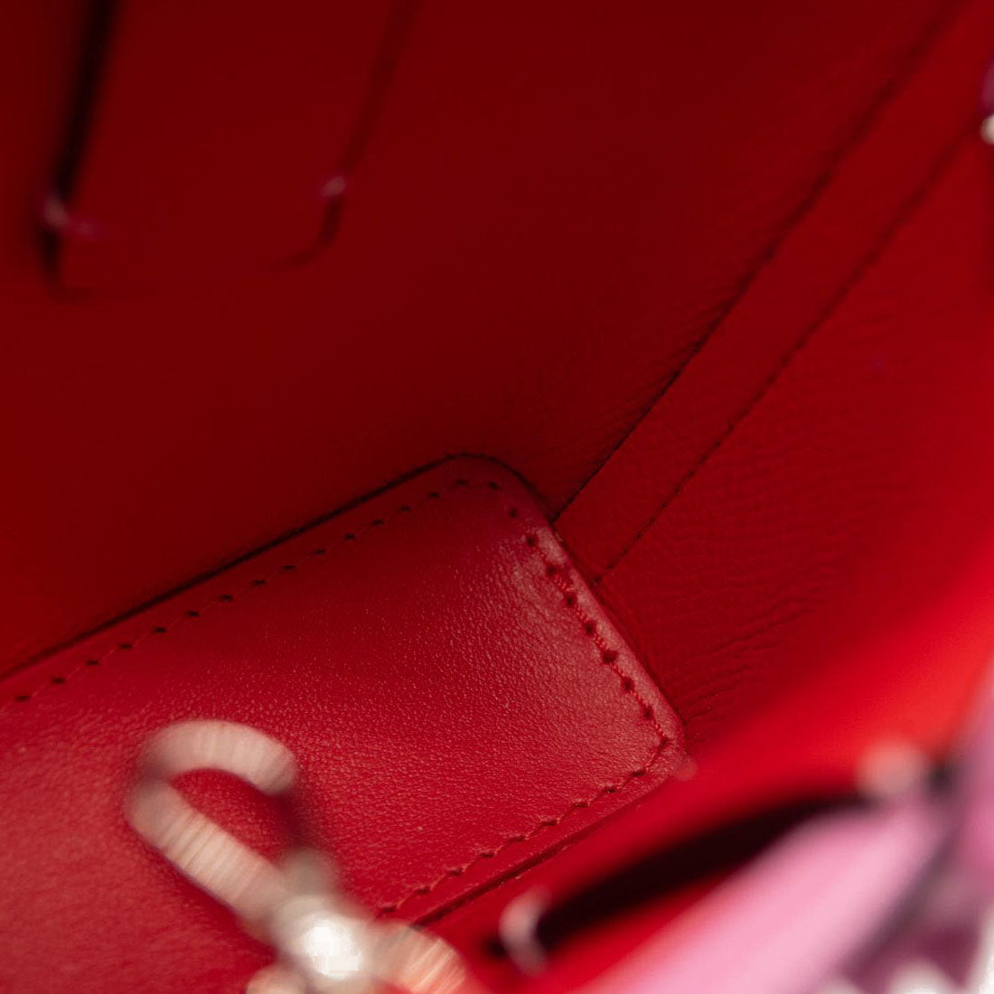 NEW Christian Louboutin Nano Cabata East/West Leather Tote Pink