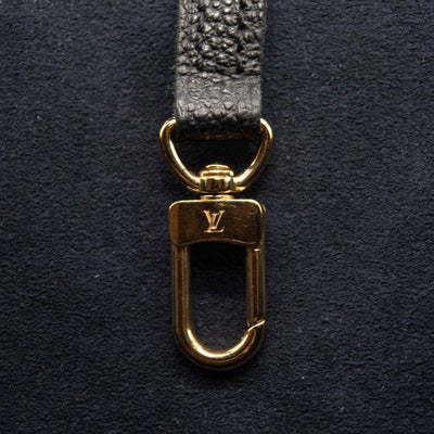 USED LOUIS VUITTON Empreinte Monogram Giant Neverfull MM Black