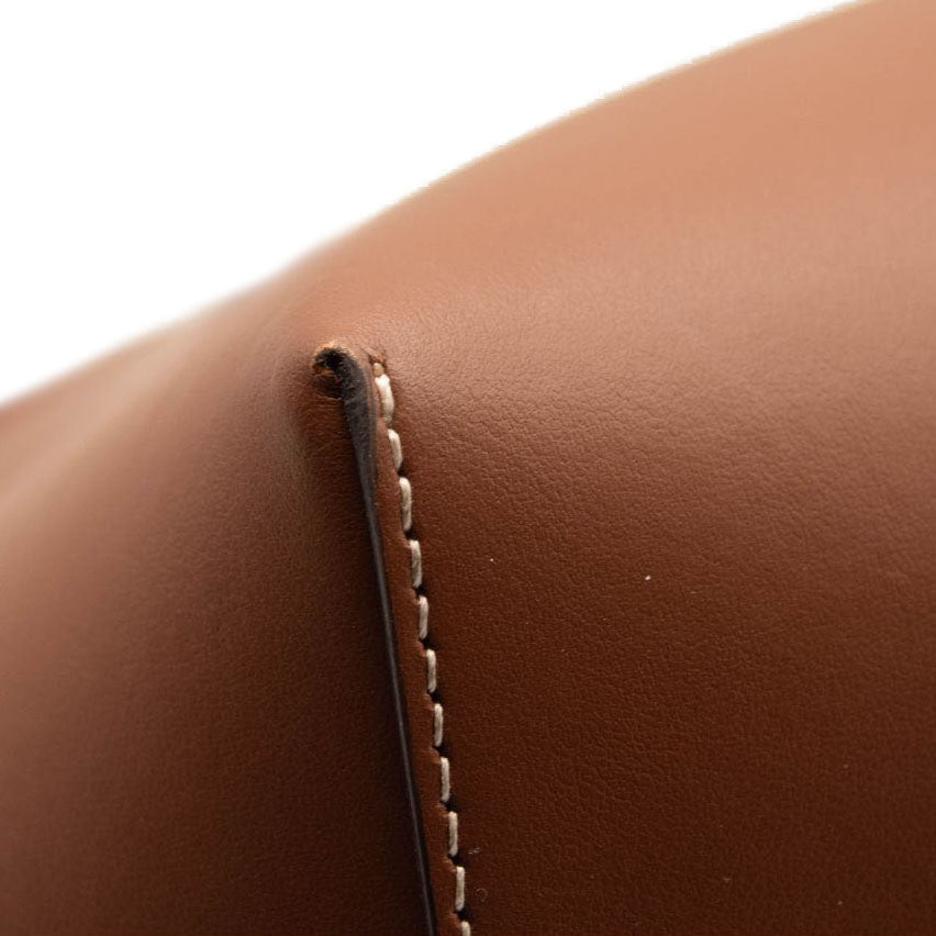 NEW Burberry Medium Soft TB Monogram Leather Tote Tan Brown