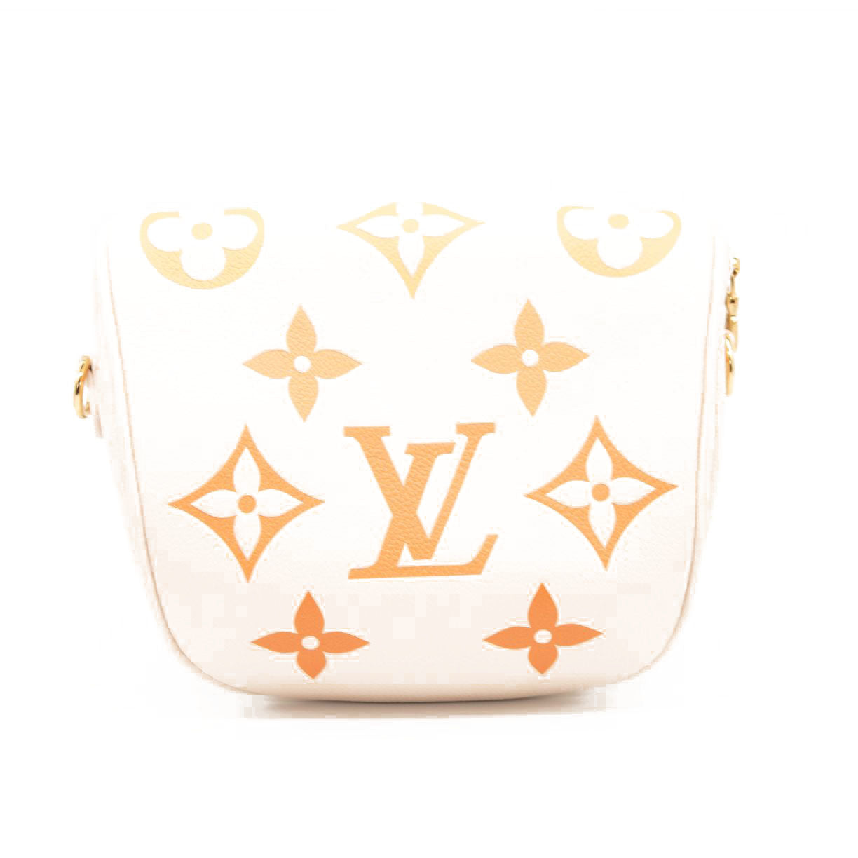 NEW Louis Vuitton Mini Bumbag Leather Natural Giant Embossed