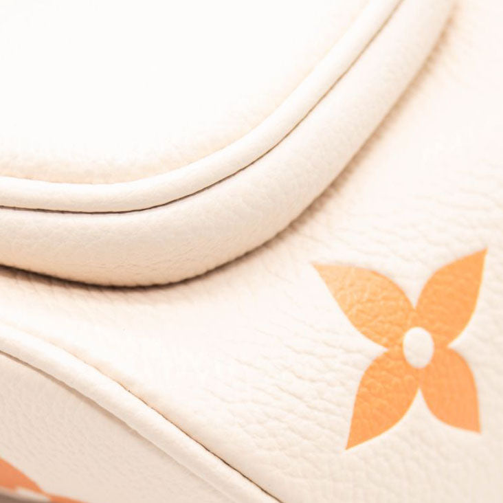 NEW Louis Vuitton Mini Bumbag Leather Natural Giant Embossed