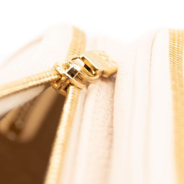 NEW Louis Vuitton Mini Bumbag Leather Natural Giant Embossed