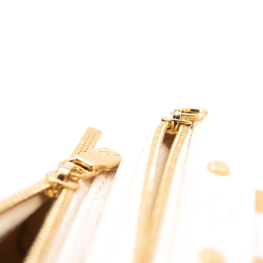 NEW Louis Vuitton Mini Bumbag Leather Natural Giant Embossed