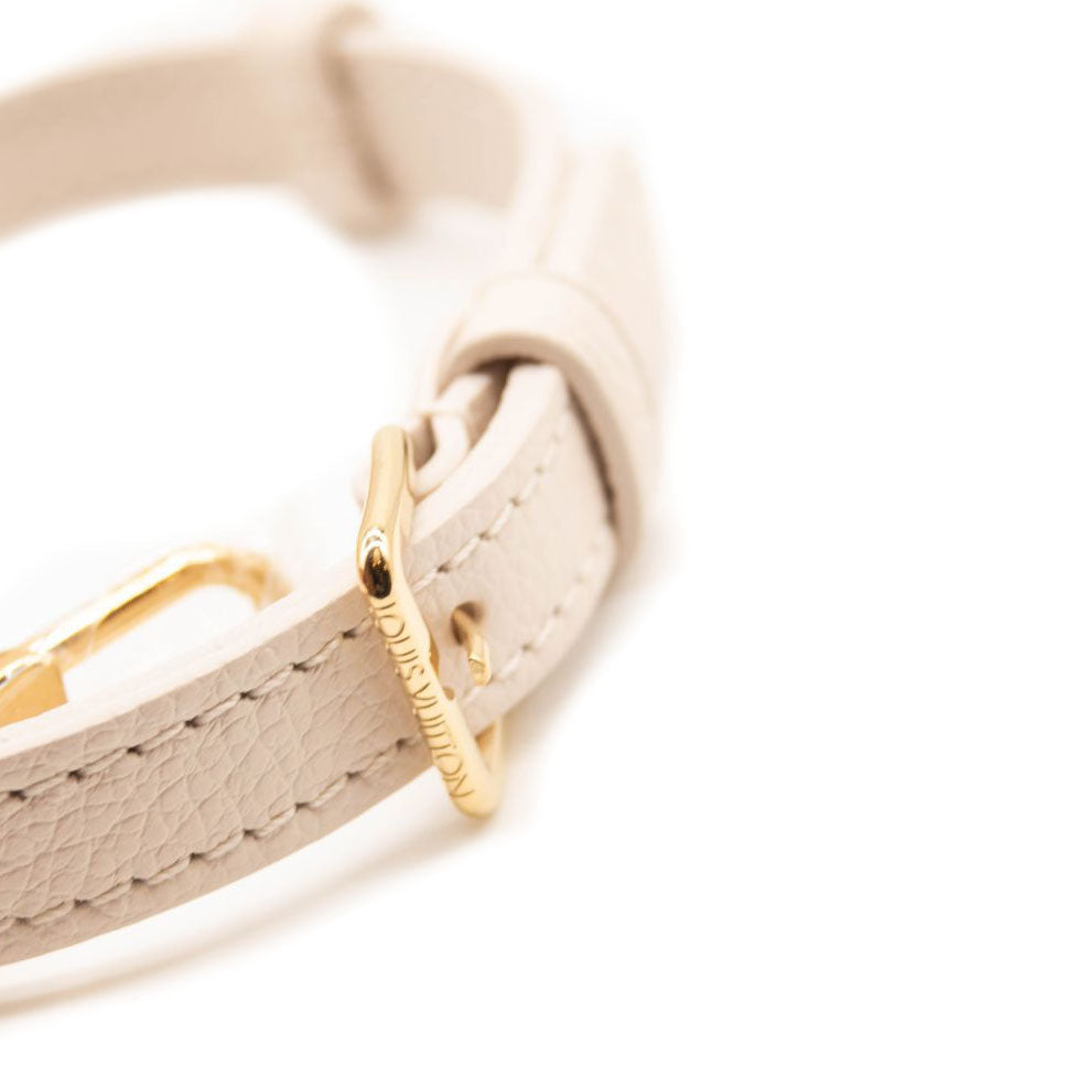 NEW Louis Vuitton Mini Bumbag Leather Natural Giant Embossed