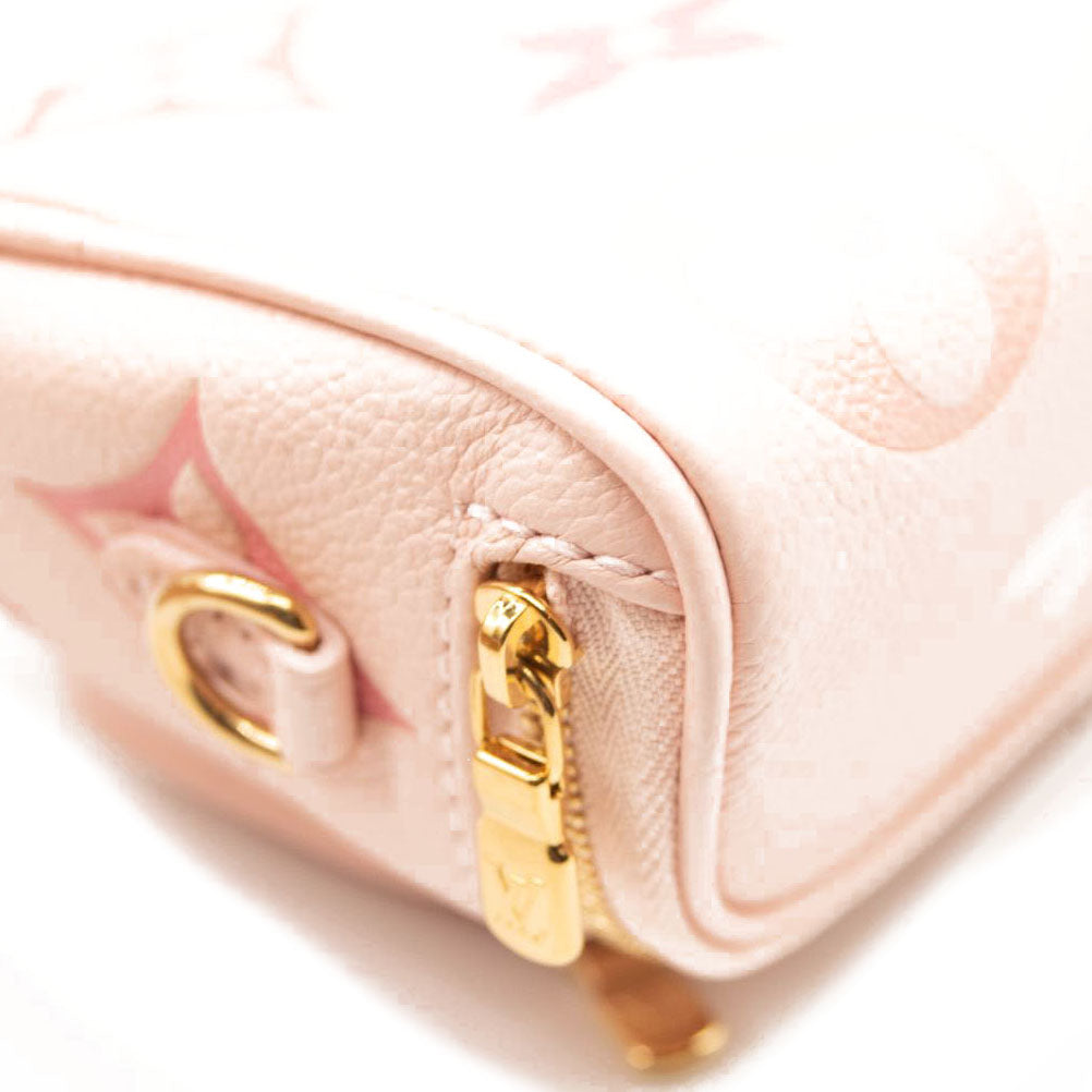 NEW Louis Vuitton Mini Bumbag Leather Pink Giant Embossed