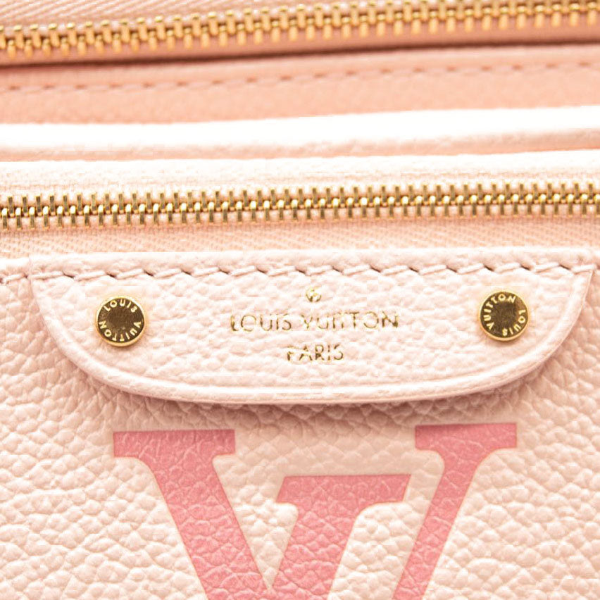 NEW Louis Vuitton Mini Bumbag Leather Pink Giant Embossed