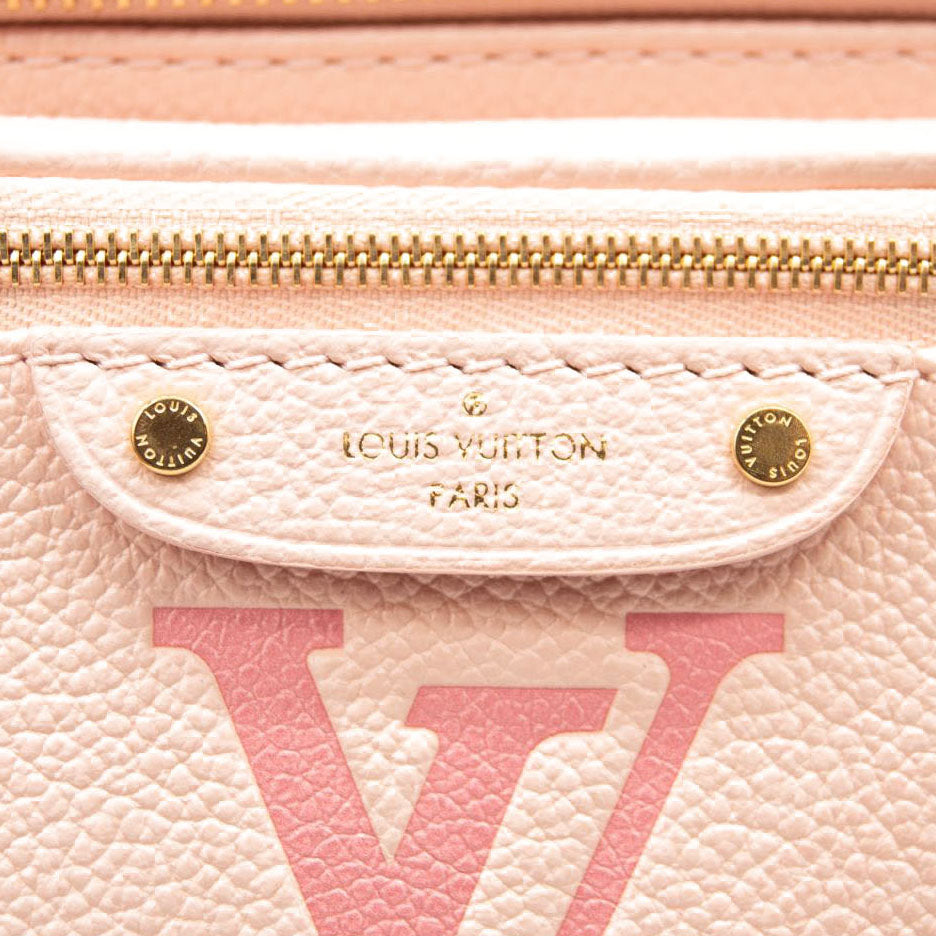 NEW Louis Vuitton Mini Bumbag Leather Pink Giant Embossed