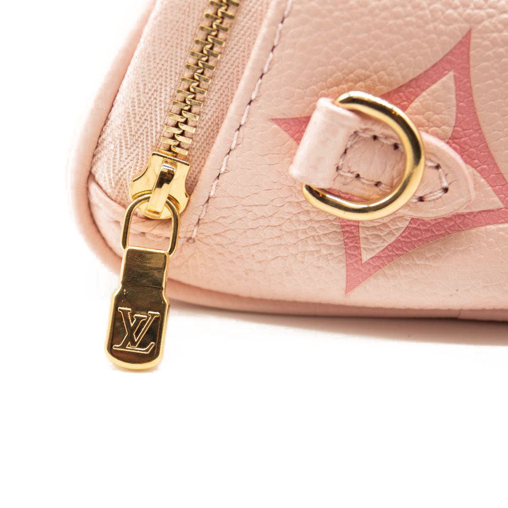 NEW Louis Vuitton Mini Bumbag Leather Pink Giant Embossed