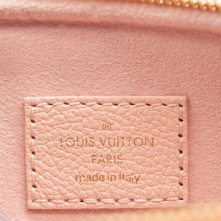 NEW Louis Vuitton Mini Bumbag Leather Pink Giant Embossed