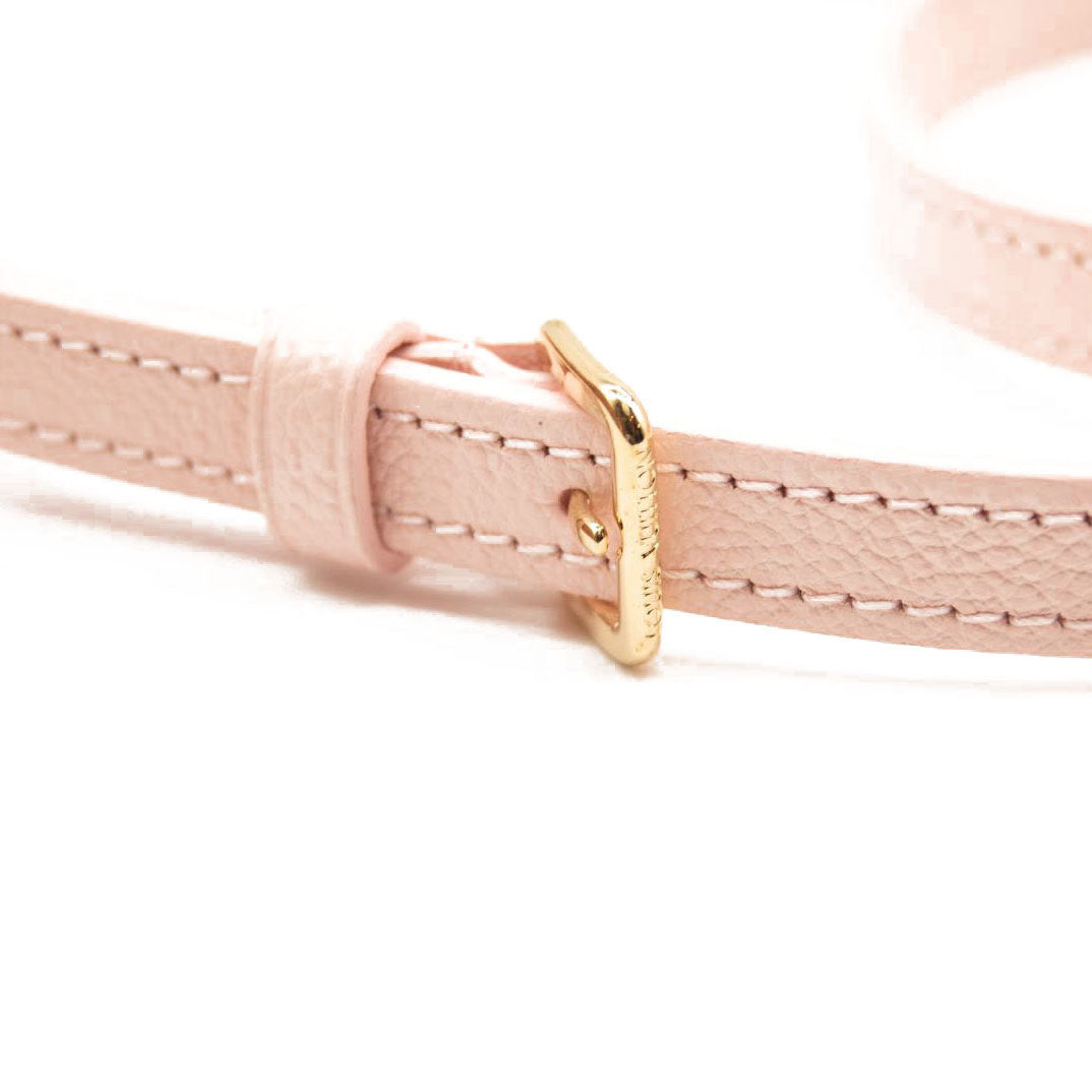 NEW Louis Vuitton Mini Bumbag Leather Pink Giant Embossed