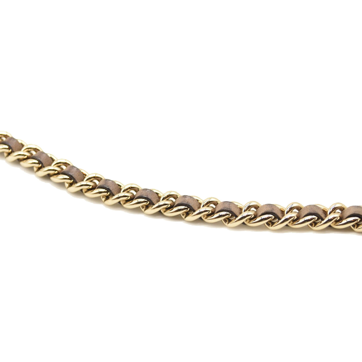 GUCCI Pebbled Calfskin Mini Soho Chain Bag Camelia