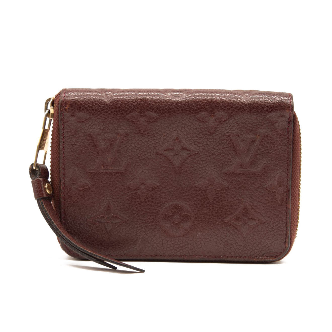 Victorine Wallet - Luxury Monogram Empreinte Leather Purple