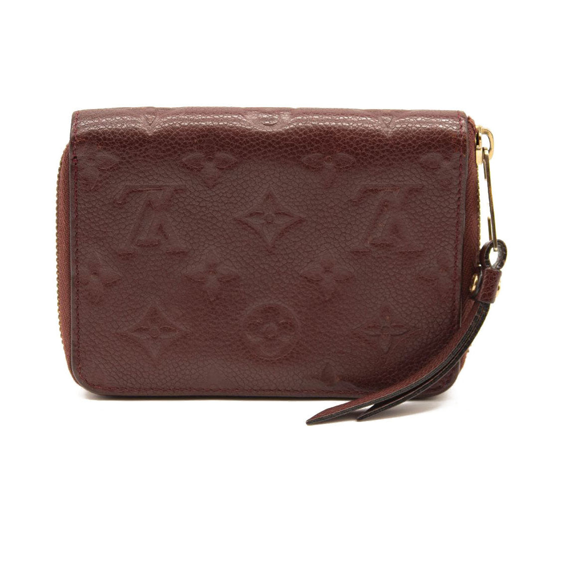 Louis Vuitton Empreinte Zippy Coin Purse Burgundy