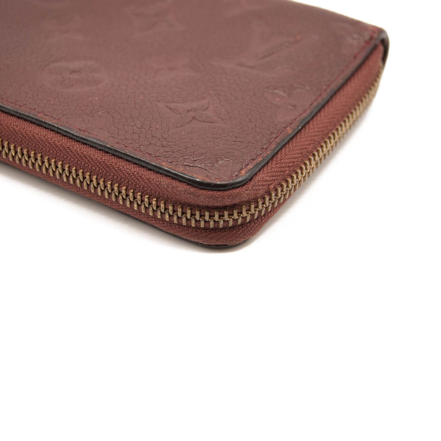 Louis Vuitton Empreinte Zippy Coin Purse Burgundy