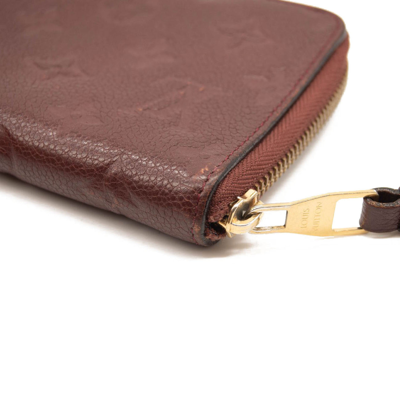 Louis Vuitton Empreinte Zippy Coin Purse Burgundy