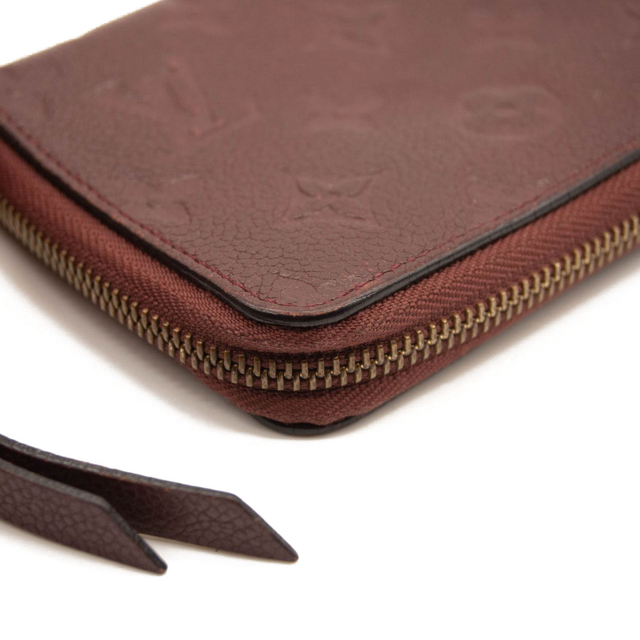 Louis Vuitton Empreinte Zippy Coin Purse Burgundy