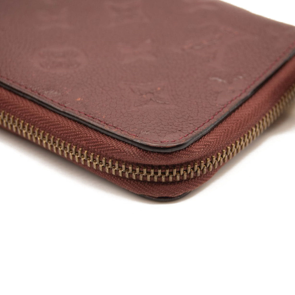 Louis Vuitton Empreinte Zippy Coin Purse Burgundy