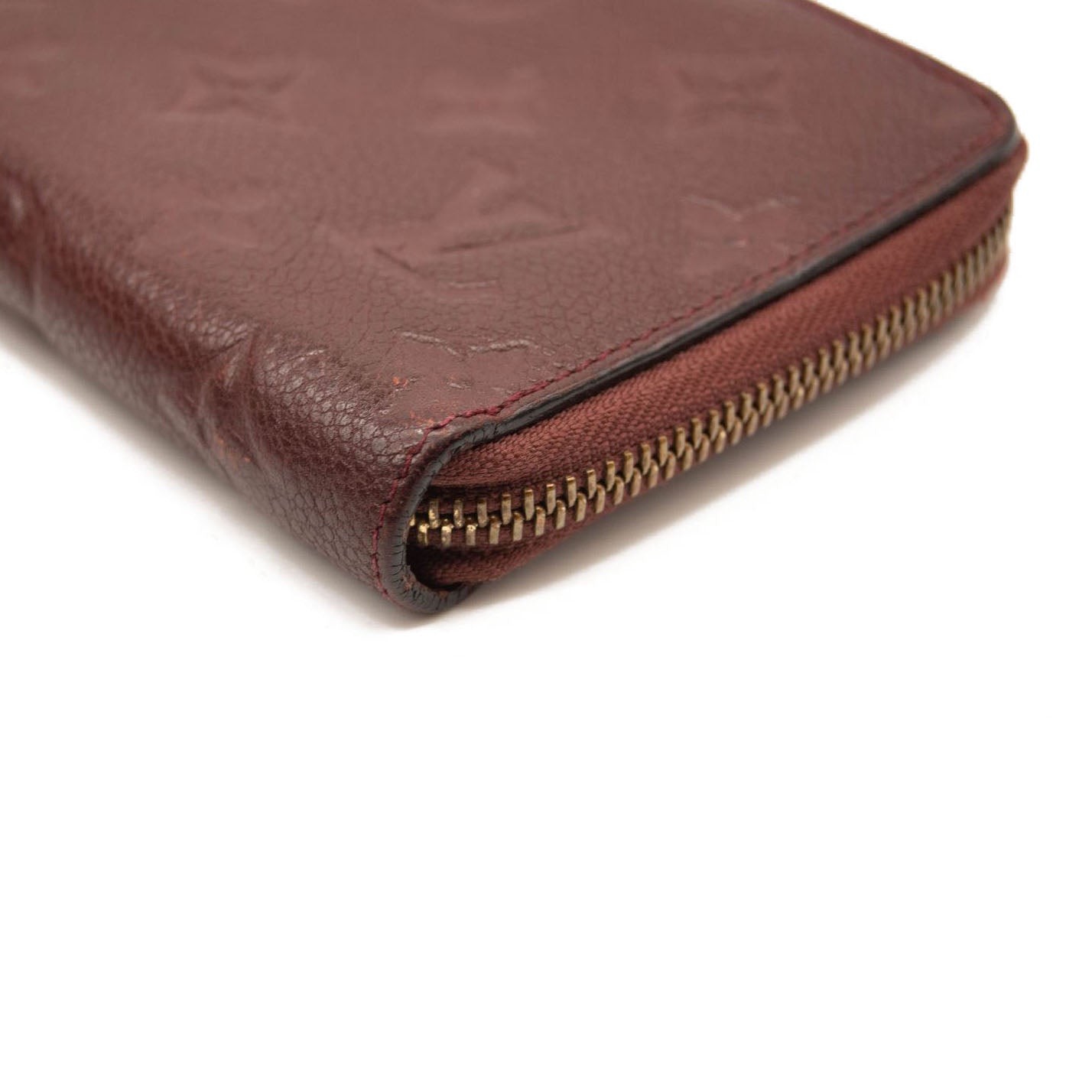 Louis Vuitton Empreinte Zippy Coin Purse Burgundy