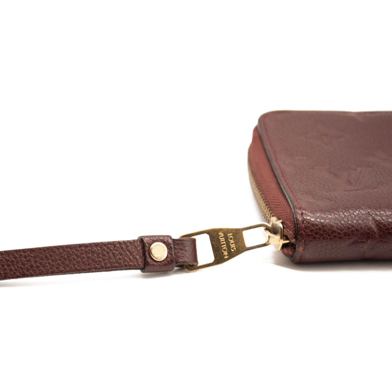 Louis Vuitton Empreinte Zippy Coin Purse Burgundy