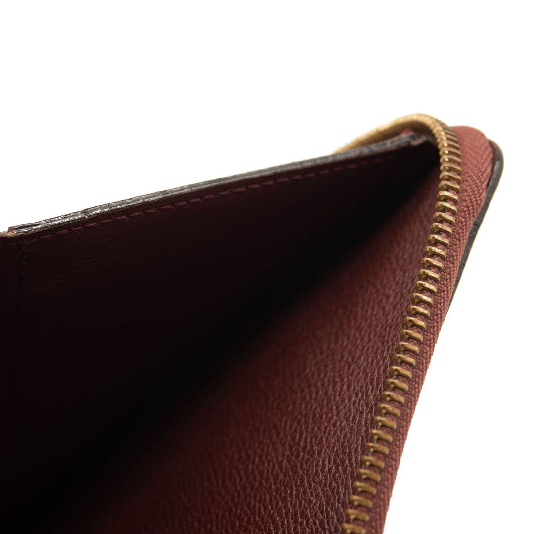 Louis Vuitton Empreinte Zippy Coin Purse Burgundy