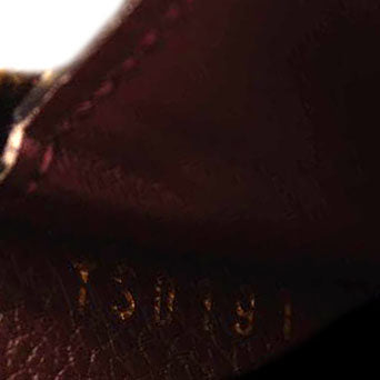 Louis Vuitton Empreinte Zippy Coin Purse Burgundy
