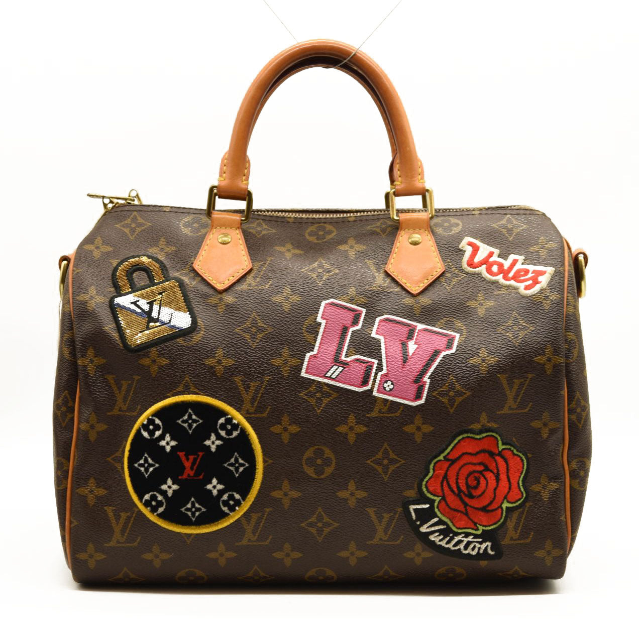 Louis Vuitton Speedy Patches Bandoliere 30