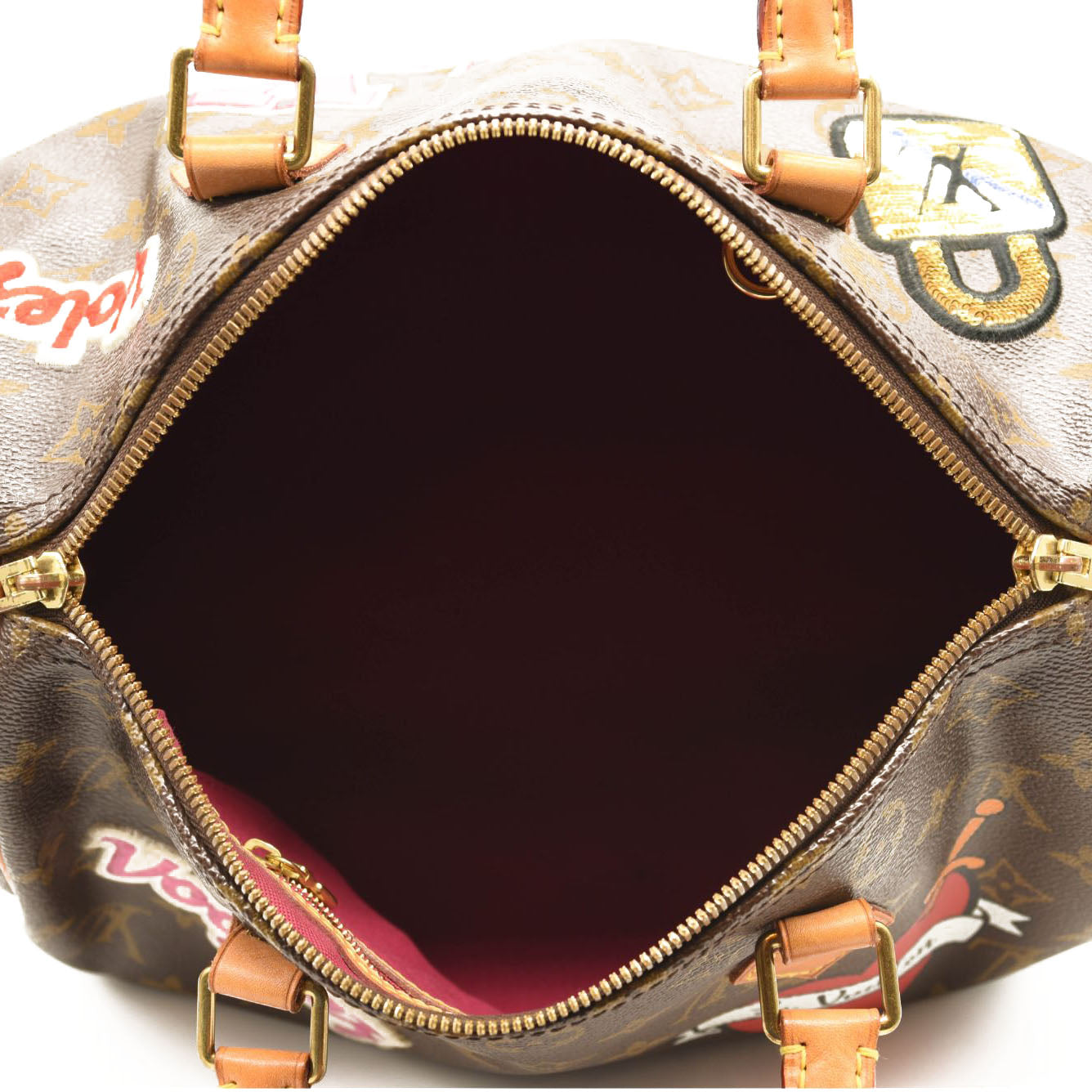 Louis Vuitton Speedy Patches Bandoliere 30