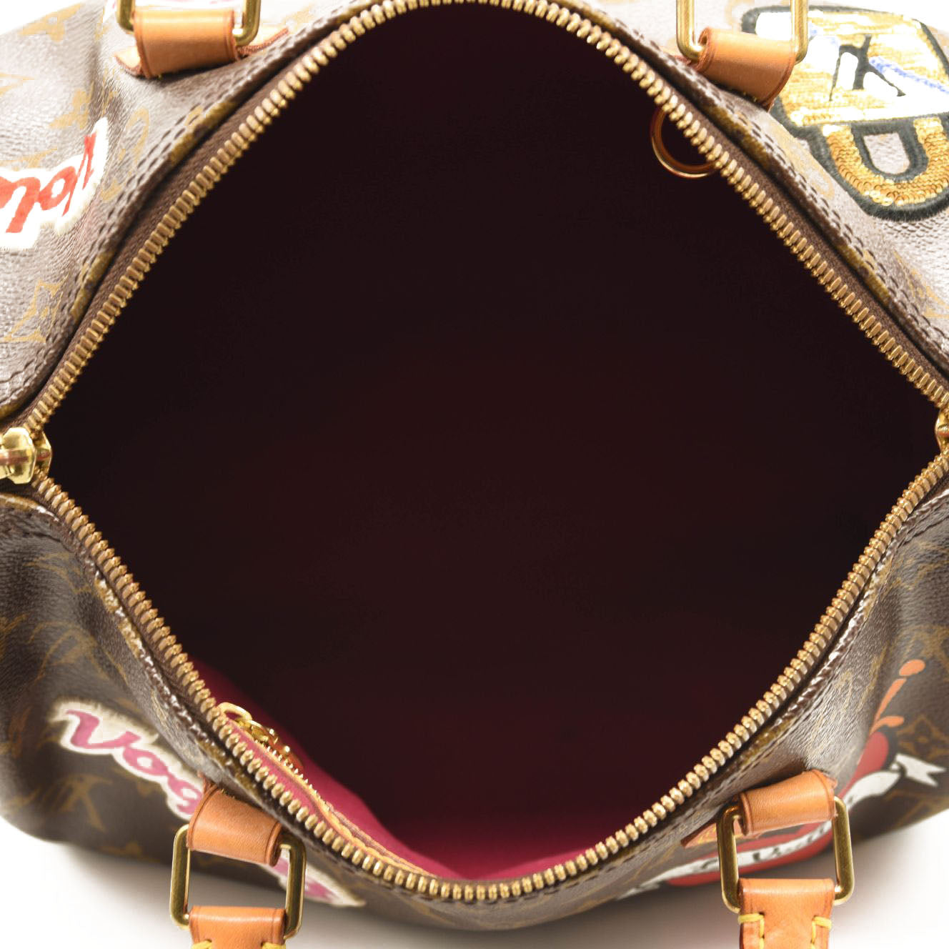 Louis Vuitton Speedy Patches Bandoliere 30