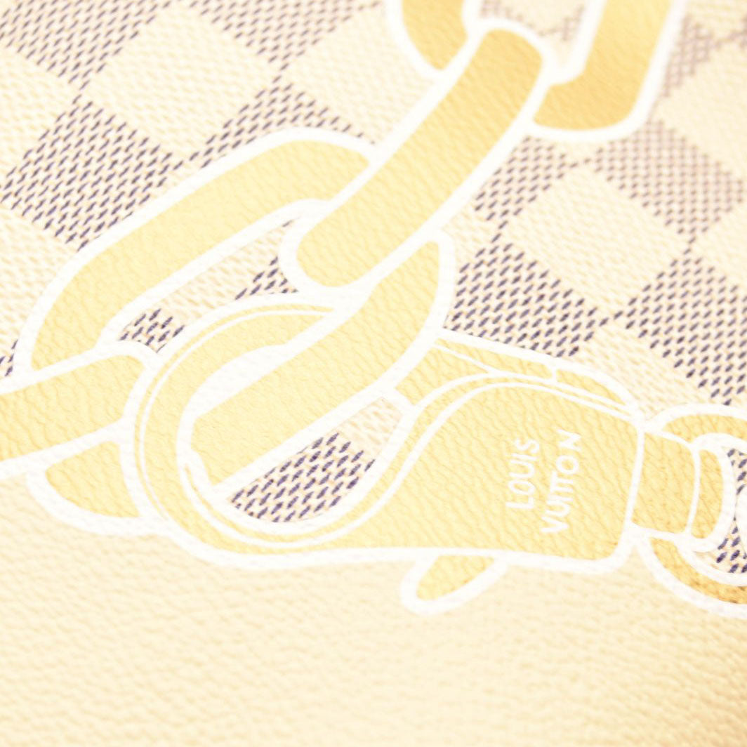 LOUIS VUITTON Damier Azur Nautical Neverfull MM